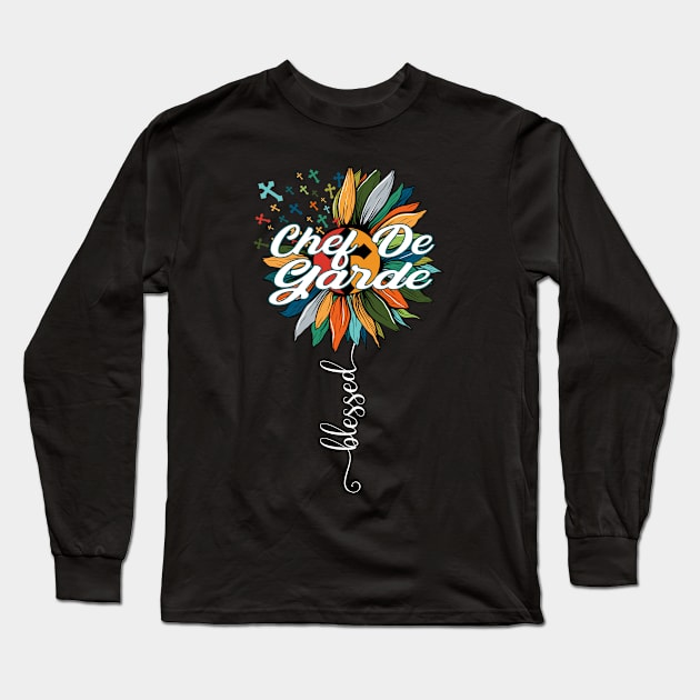 Blessed Chef De Garde Long Sleeve T-Shirt by Brande